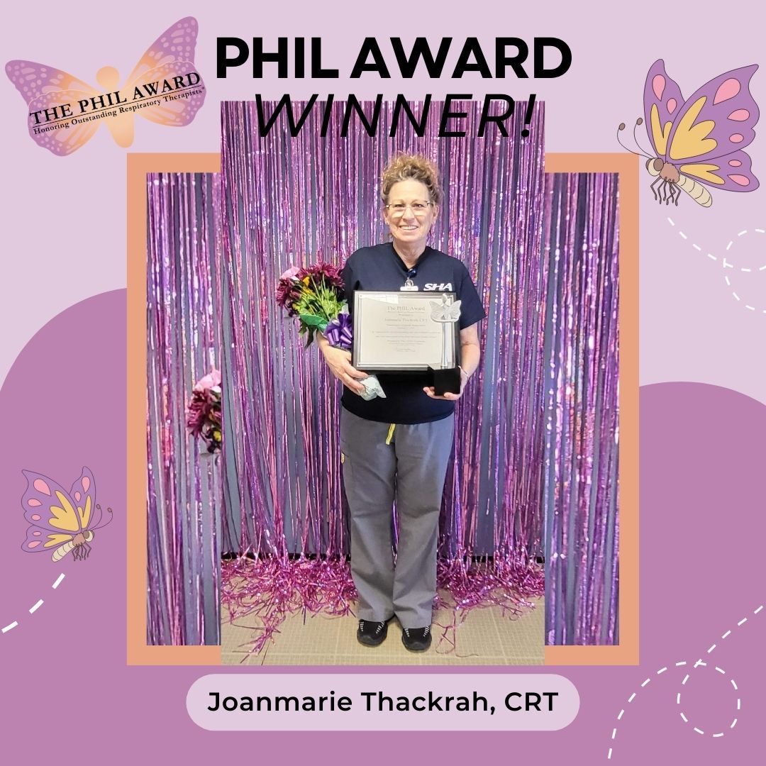 PHIL Award Winner, Joanmarie Thackrah, CRT (1)